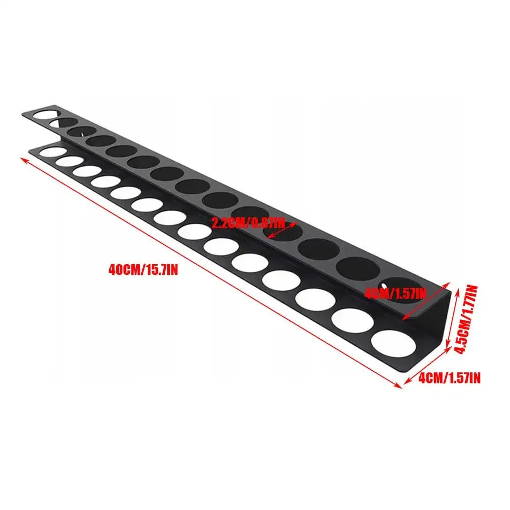 Wall Mounted Heavy Duty Hardware Storage Rack, Screwdriver Pliers Screw Tool Organizer Storage Box for Garage Workshop