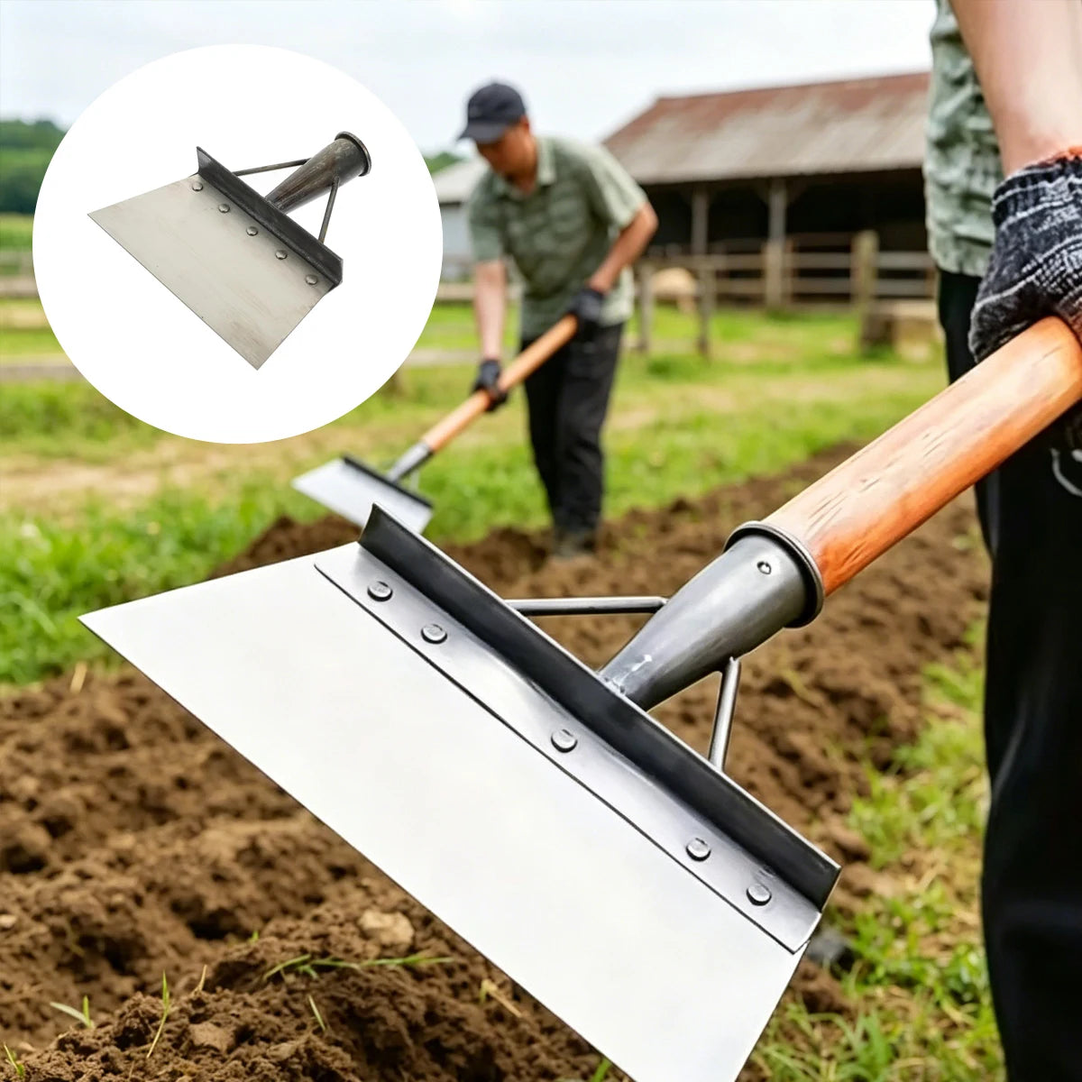 Manual Weeding Tools Metal Shovel Tool Agricultural Home and Garden Gardening Removes Herbs From Orchard Weed Snow Sale Gadgets