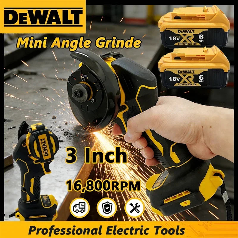 DeWalt Multifunctional Power Tools: Cordless Brushless Angle Grinder, Cutter, Electric Wrench, Polisher, Air Pump, Heat Gun