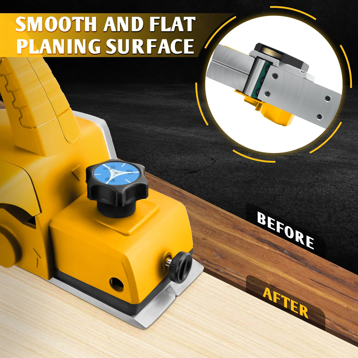 Woodworking Electric Planer High Power Electric Router trimmer Wood Milling Engraving Slotting Power Tools For DeWALT Battery