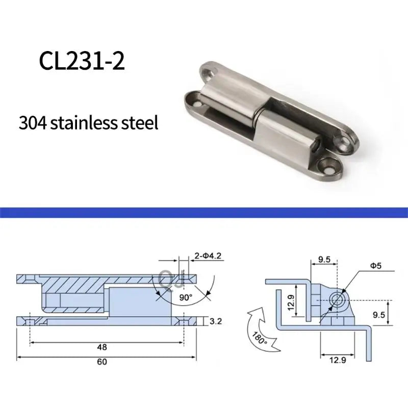 Detachable Hardware Removable Hinge Industrial Parts Replacement Spare Accessories Cabinet Door Easy Installation