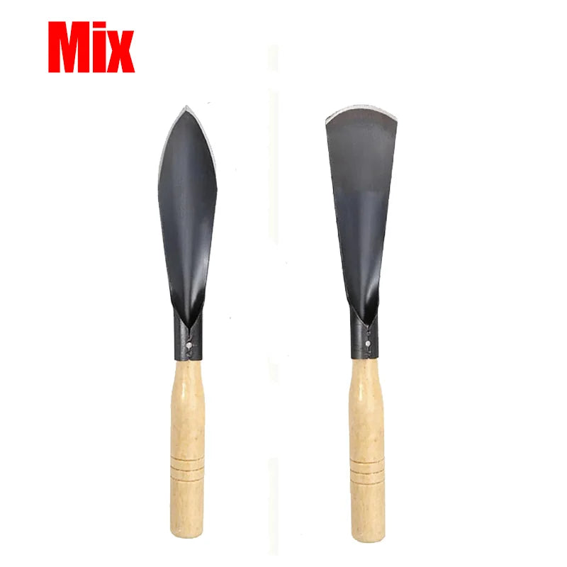 Metal Garden Tools Digging Transplanting Vegetables Flower Planting Hand Shovels Hoe Weeding Shovel Potting Soils Scoop Spade