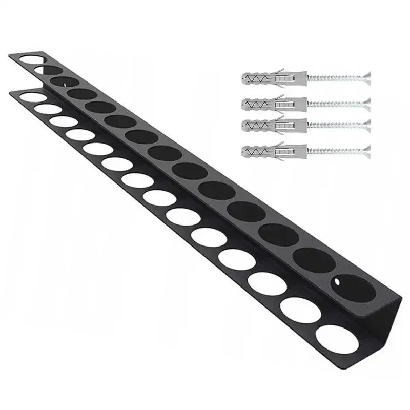 Wall Mounted Heavy Duty Hardware Storage Rack, Screwdriver Pliers Screw Tool Organizer Storage Box for Garage Workshop
