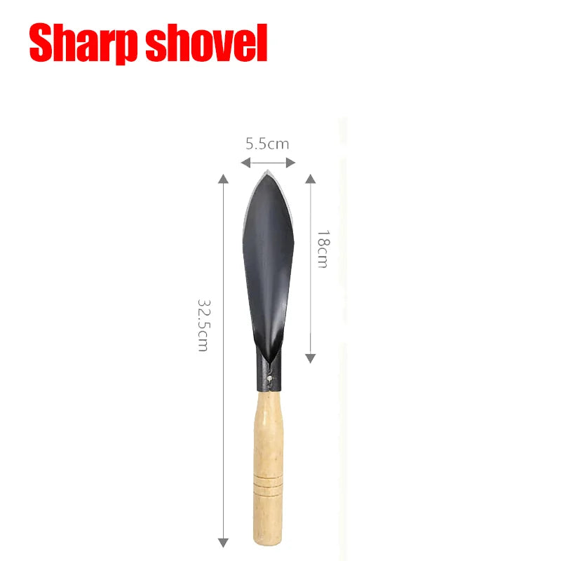 Metal Garden Tools Digging Transplanting Vegetables Flower Planting Hand Shovels Hoe Weeding Shovel Potting Soils Scoop Spade
